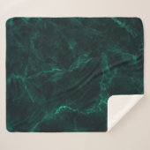 Dunkelgrüner Marmor, nahtlose Textur. Sherpadecke (Vorderseite (Horizontal))