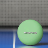 Dunkelgrüner Pingpong-Ball mit benutzerdefiniertem Tischtennisball (Netto)