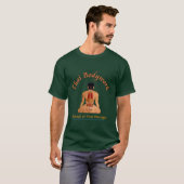 Dunkelgrüner T - Shirt der thailändischen (Vorne ganz)