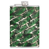 Dunkelgrüner Wandeffekt und dunkelste Blasen? Flachmann (Vorderseite)