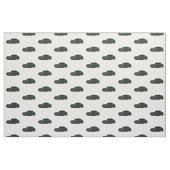 Dunkelgrünes C6 Corvette Handgezeichnetes Sketch-G Stoff (Fat Quarter (45,7 x 55,9 cm))