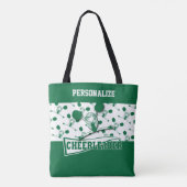 Dunkelgrünes Cheerleader Mädchen Tasche (Rückseite)