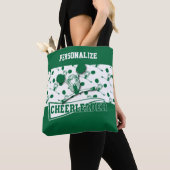 Dunkelgrünes Cheerleader Mädchen Tasche (Von Nahem)