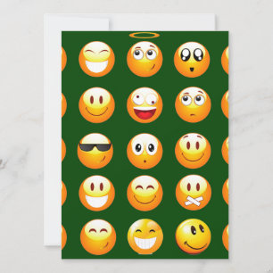 dunkelgrünes Emoji
