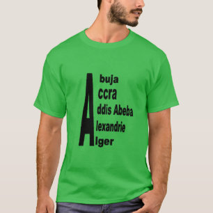 Dunkelgrünes T-Shirt