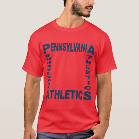 Dunkelgrünes T-Shirt PENNSYLVANIA (Vorderseite)