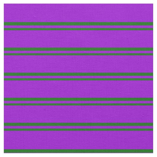 Dunkelgrünes und dunkles violettes Muster Stoff (Nahaufnahme)