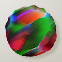 Dunkelgrünes und rotes Relief und Tiefe