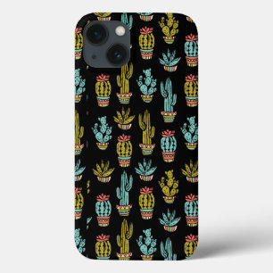Dunkelgrunge-Kaktus-Muster Case-Mate iPhone Hülle