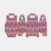 dunkelhaarige Meerjungfrau Geschenkschachtel (Ungefaltet)