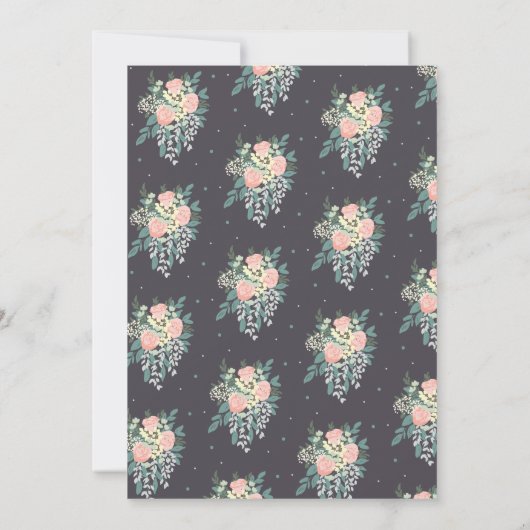 Dunkelhaarige schwarze Mama, um eine Baby-Dusche z (Rückseite)