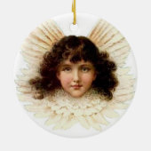 Dunkelhaariger Engel - Ornament (Hinten)