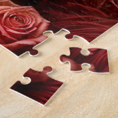 Dunkelhäutige Rosenfee in Rot Puzzle (Seite)