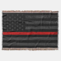 Dunkelheit beunruhigte Feuerwehrmann-Flagge