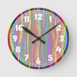 Dunkelheit bewegt Uhr wellenartig