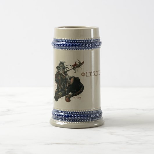 Dunkelheit ein großer Stein Bierglas (Mittel)