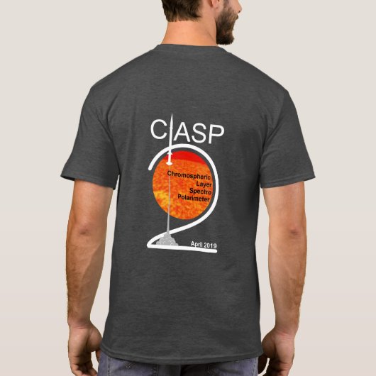 Dunkelheit farbiges Shirt (Rückseite)