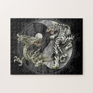 Dunkelheit gegen helles Puzzlespiel Puzzle