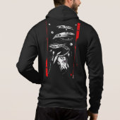 Dunkelheit Hoodie (Rückseite)