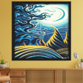 Dunkelheit Leinwanddruck (Insitu (Wohnzimmer))