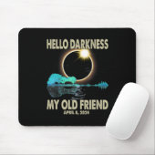 Dunkelheit mein Freund Funny Solar Eclipse 2024 Ap Mousepad (Mit Mouse)