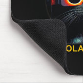 Dunkelheit mein Freund Solar Eclipse April 8 2024 Mousepad (Ecke)