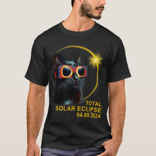 Dunkelheit mein Freund Solar Eclipse April 8 2024  T-Shirt