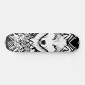 Dunkelheit Pierce Wolf Schwarze Farbe Skateboard (Horizontal)