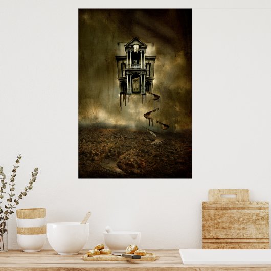 Dunkelheit Poster (Küche)