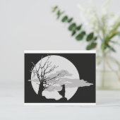 Dunkelheit Postkarte (Stehend Vorderseite)