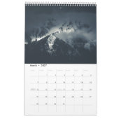 Dunkelheit über den Bergen - Kalender 2023 (Mär 2027)