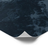 Dunkelheit und Berg Poster (Ecke)