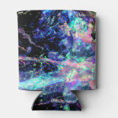 Dunkelheit und helles, dunkles Opal-Kristall: Dosenkühler (Rückseite)