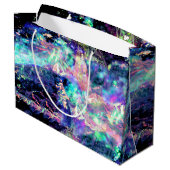 Dunkelheit und Licht: Große Geschenktüte (Rückseite Schrägansicht)