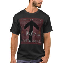 Dunkelheits-T-Shirt der Stützheidnisches