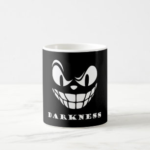 Dunkelheitsmonster-Gesicht Kaffeetasse