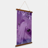 Dunkelkammer Wandteppich Mit Holzrahmen (Gewinkelt)