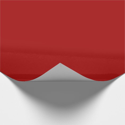 Dunkelkandy Apple Red Glossy Wrapping Paper Geschenkpapier (Ecke)