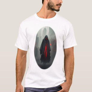 Dunkelkronenfigur in Neon City T-Shirt
