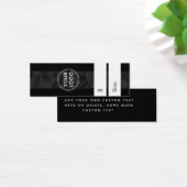 Dunkelmarmorstreifen schwarz Preisschild (Schreibtisch)