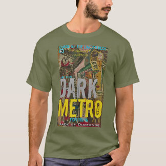 DUNKELMETRO-KURSE DES LOADALEN DECKS T-Shirt
