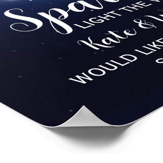 Dunkelmond-Dunkelmond Poster (Ecke)