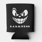 Dunkelmonstergesicht Dosenkühler (Rückseite)