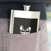 Dunkelmonstergesicht Flachmann (Beispiel)