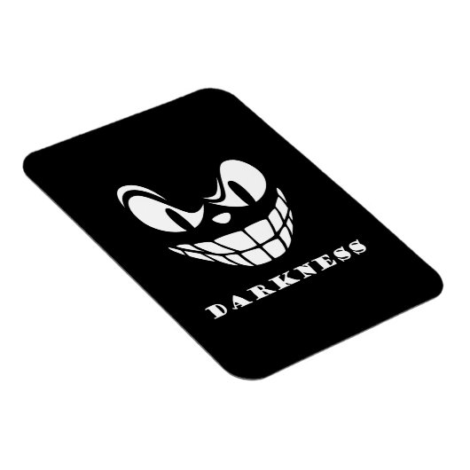 Dunkelmonstergesicht Magnet (Rechte Seite)