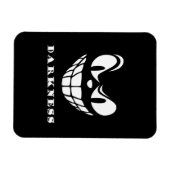 Dunkelmonstergesicht Magnet (Horizontal)