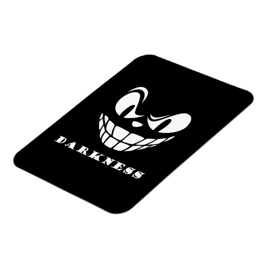 Dunkelmonstergesicht Magnet (Linke Seite)