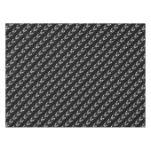 Dunkelmonstergesicht Tischdecke (Vorderseite (Horizontal))