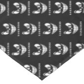 Dunkelmonstergesicht Tischdecke (Schrägansicht)