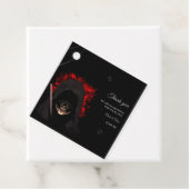 Dunkelmooody-gotischer Schädel-halloween Geschenkanhänger (Beispiel)